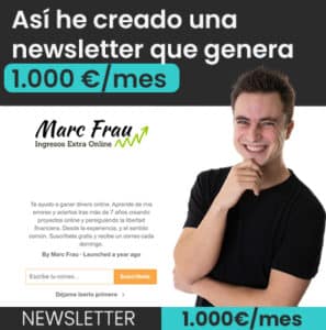 Así he creado una newsletter que genera 1000€ /mes